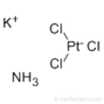 Platine (1 -), amminetrichloro-, potassium, (57186359, SP-4-2) - (9CI) CAS 13820-91-2